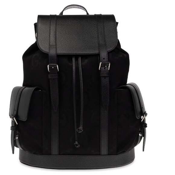 Gucci Jumbo GG Canvas Backpack Black - Picture 2 of 13